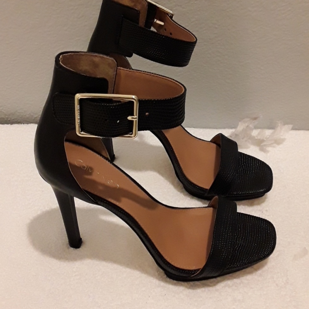 Calvin Klein high heels black